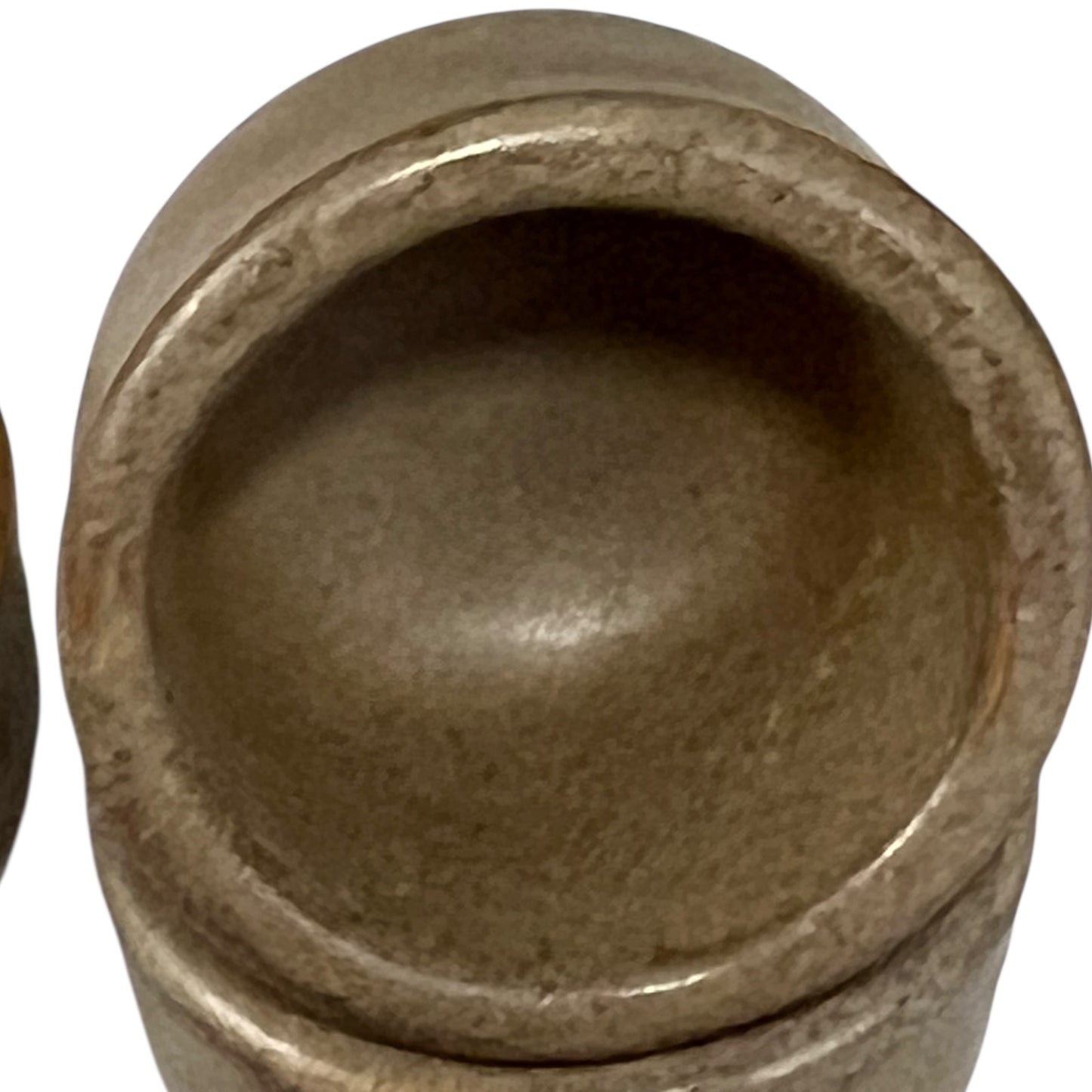 Set of 6 Vintage French Ceramic Escargot Cups, Small Snail Serving Pots for sale from All Things French Store