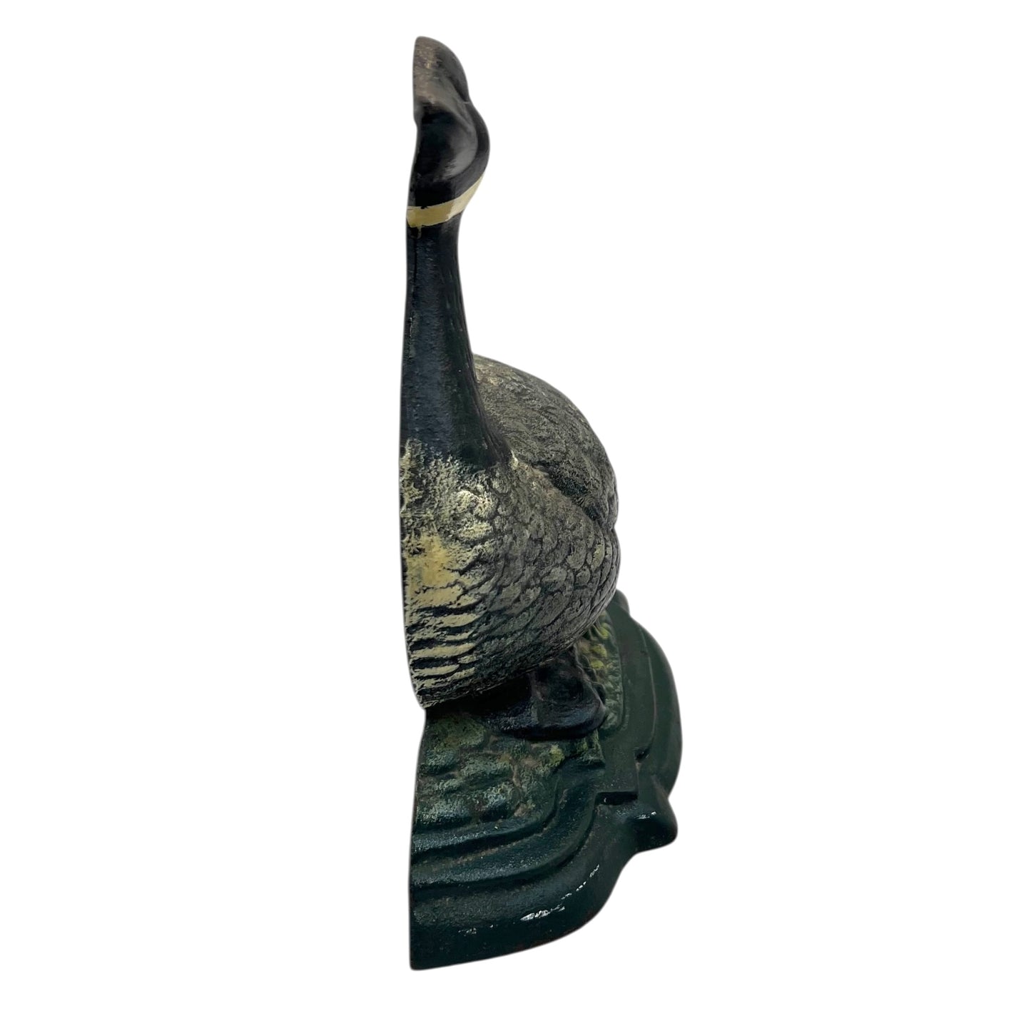 side view of duck doorstop