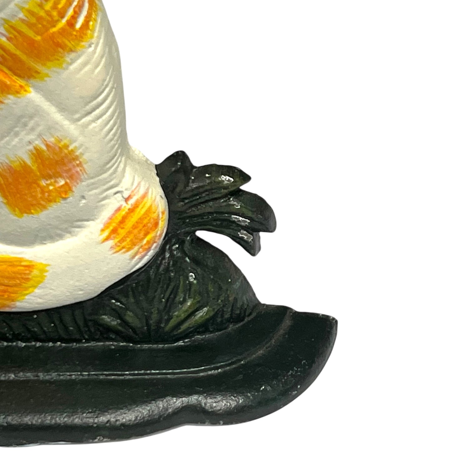 French Cast Iron Cat Shaped Door Stop, Cast Iron Doorstop Wedge, Door Stay