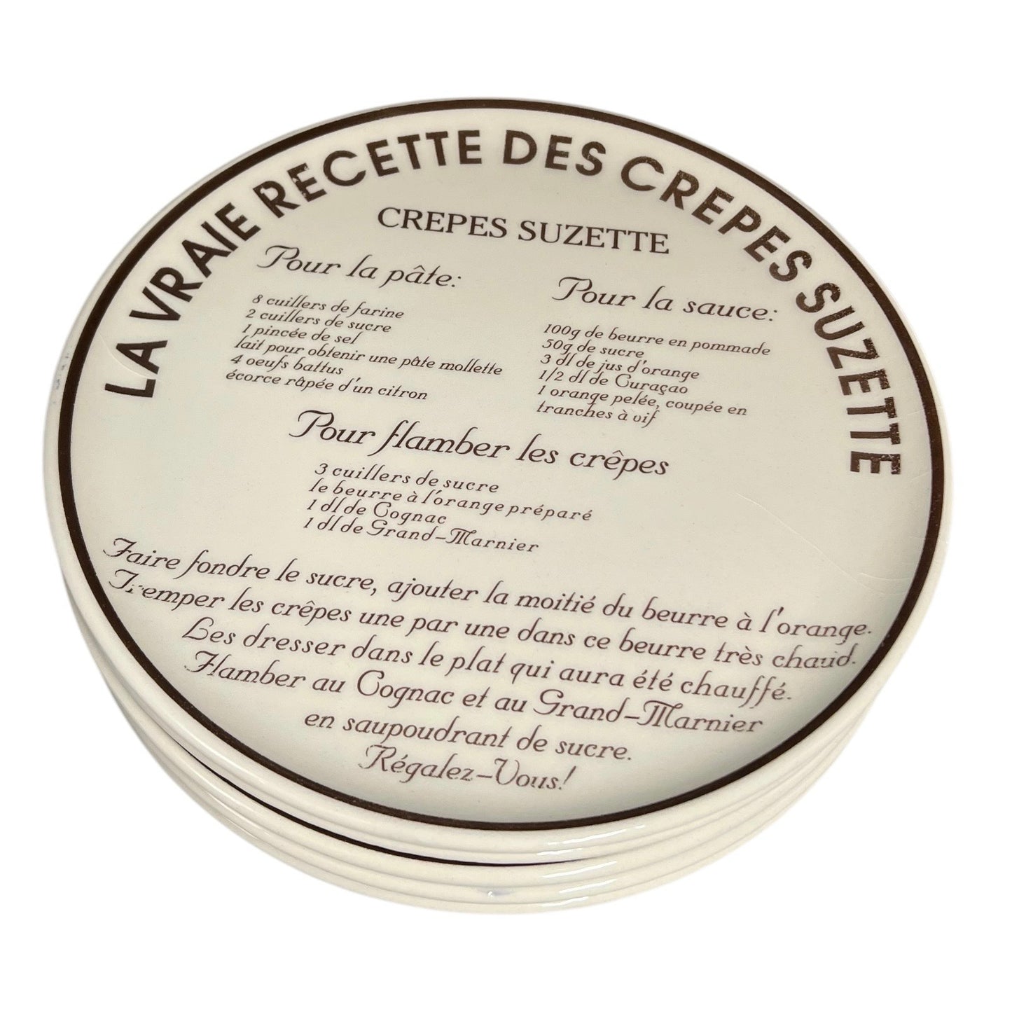 Crepe Suzette Plate