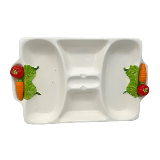 image French ceramic vegetable platter sold by All Things French Store