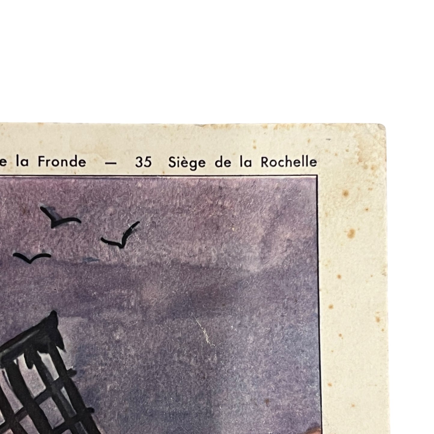 corner image of French school poster