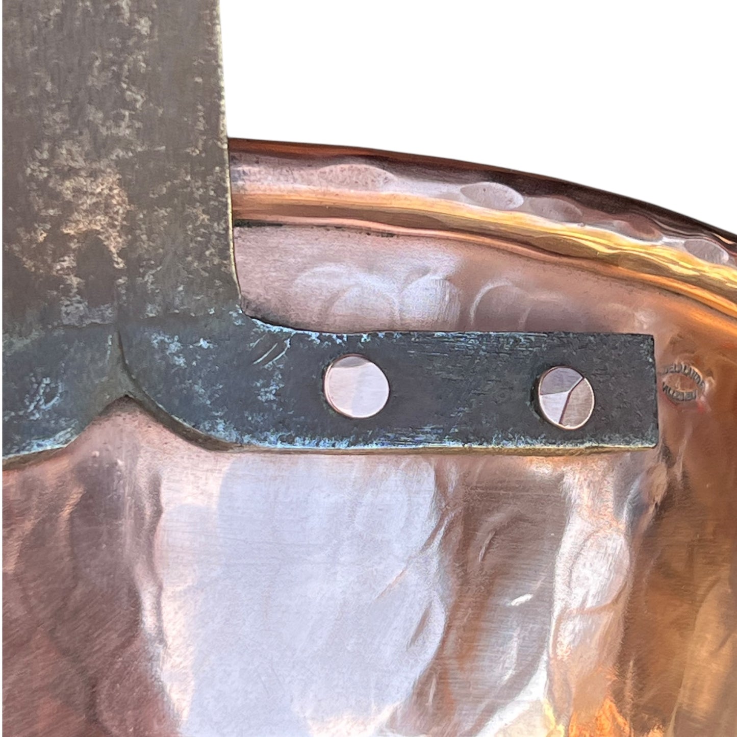 bracket of copper pan