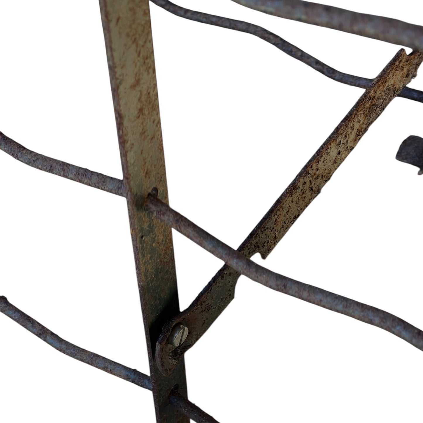 close up image of French wine rack