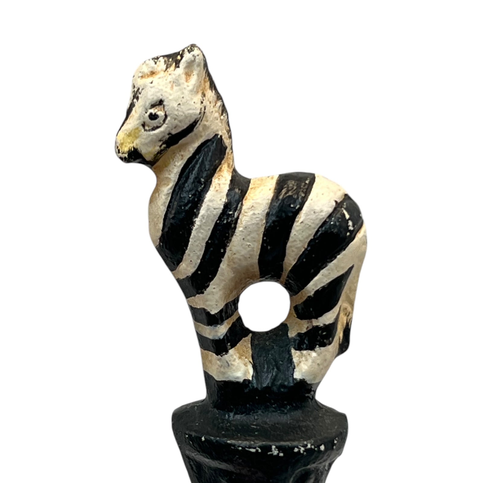 Cast Iron Zebra Kitchen Roll Holder & Serviette Holder, Country Kitchen