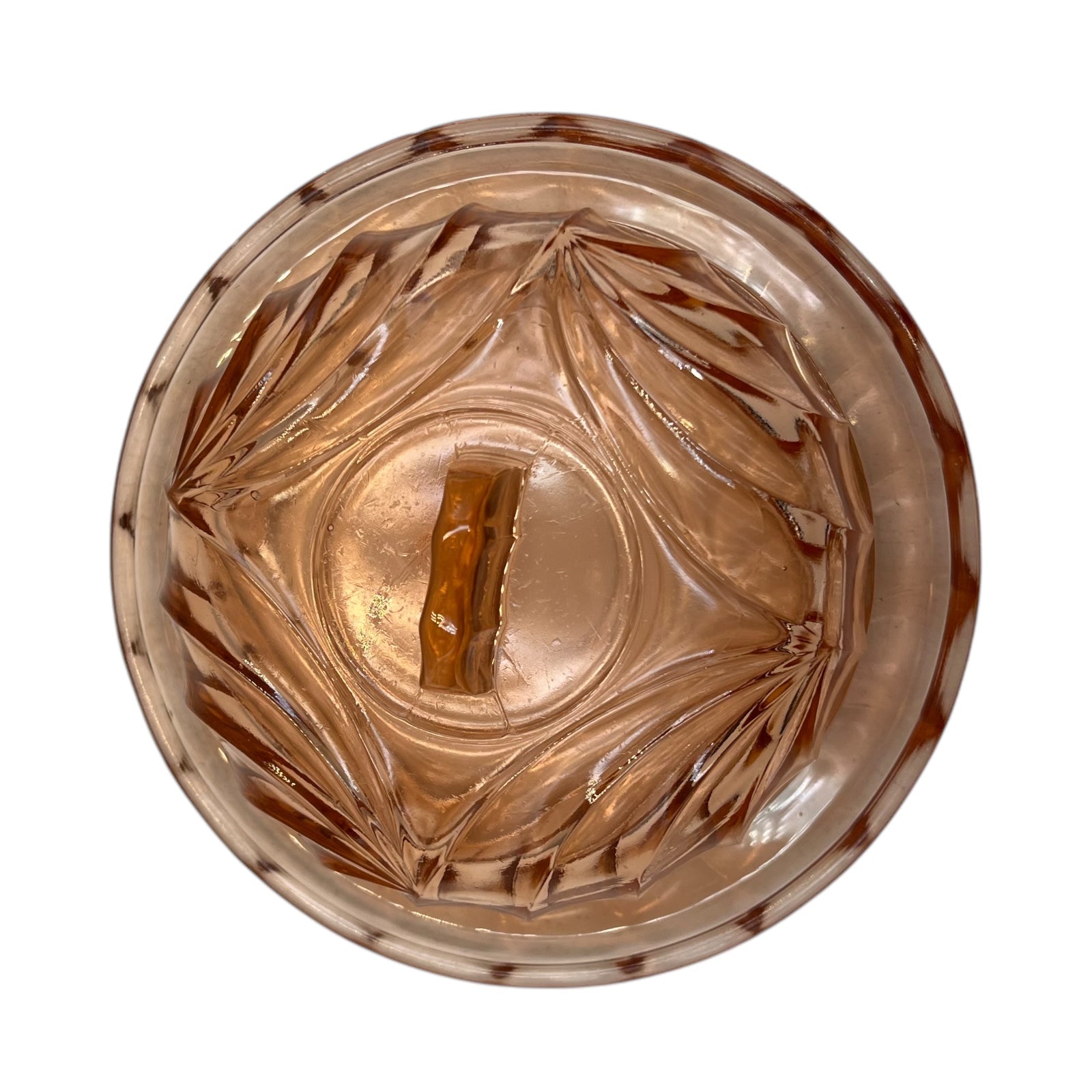top view of cheese dome