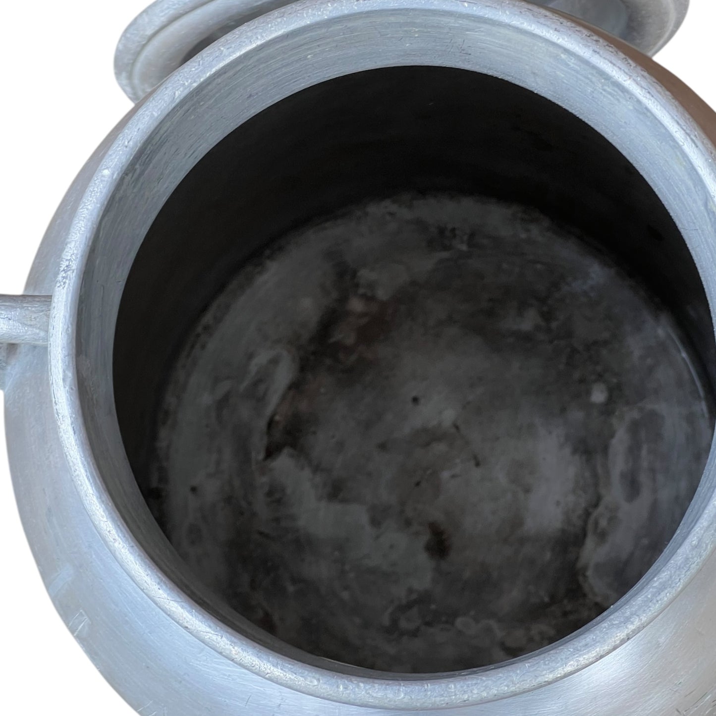 inside of milk churn