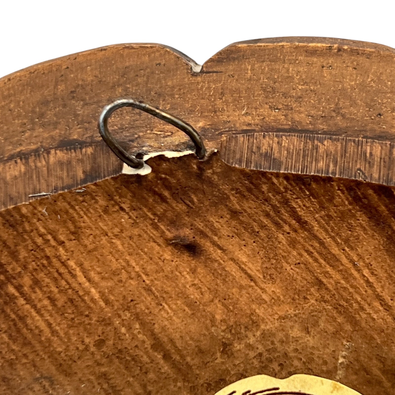 back of wooden picture