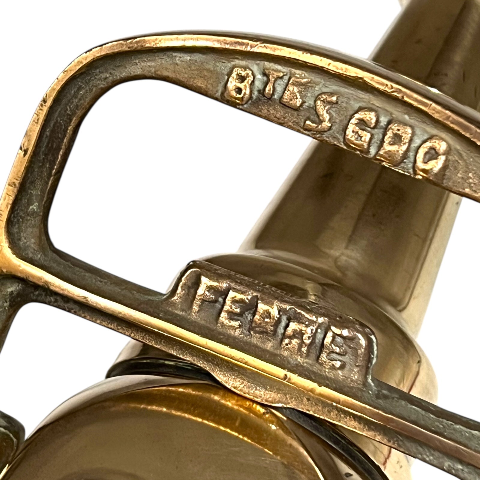 French Copper Fire Hose Nozzle