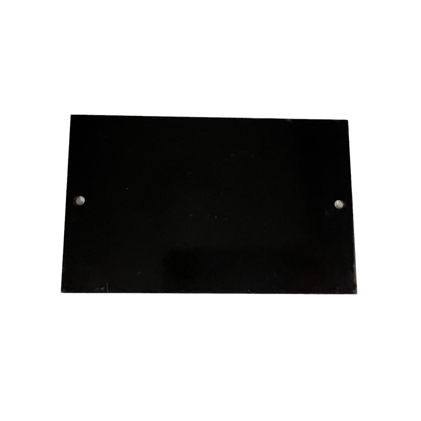 Genuine French blue and white enamel door number 3