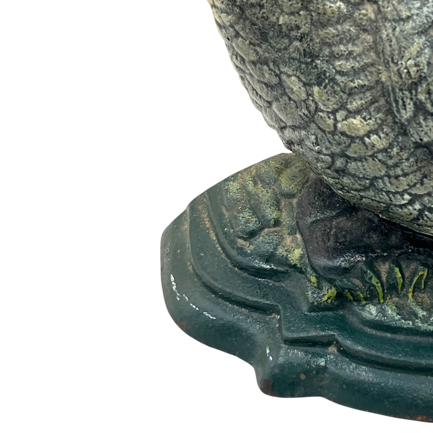 close up of duck doorstop