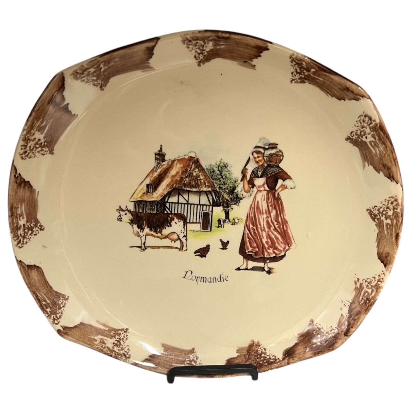 Normandie homemade regional French plate