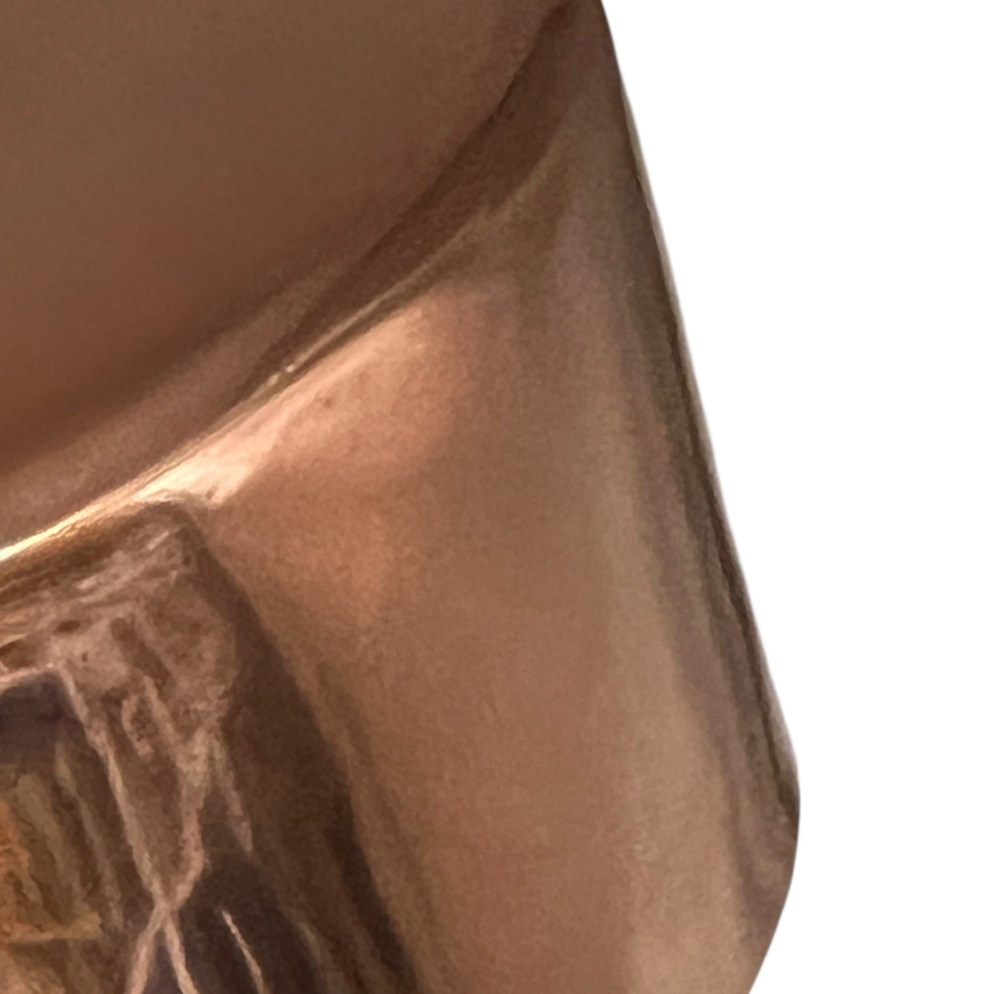 side image of copper pan