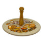 image 2 French ceramic cheeseboard with wooden handle sold by All Things French Store