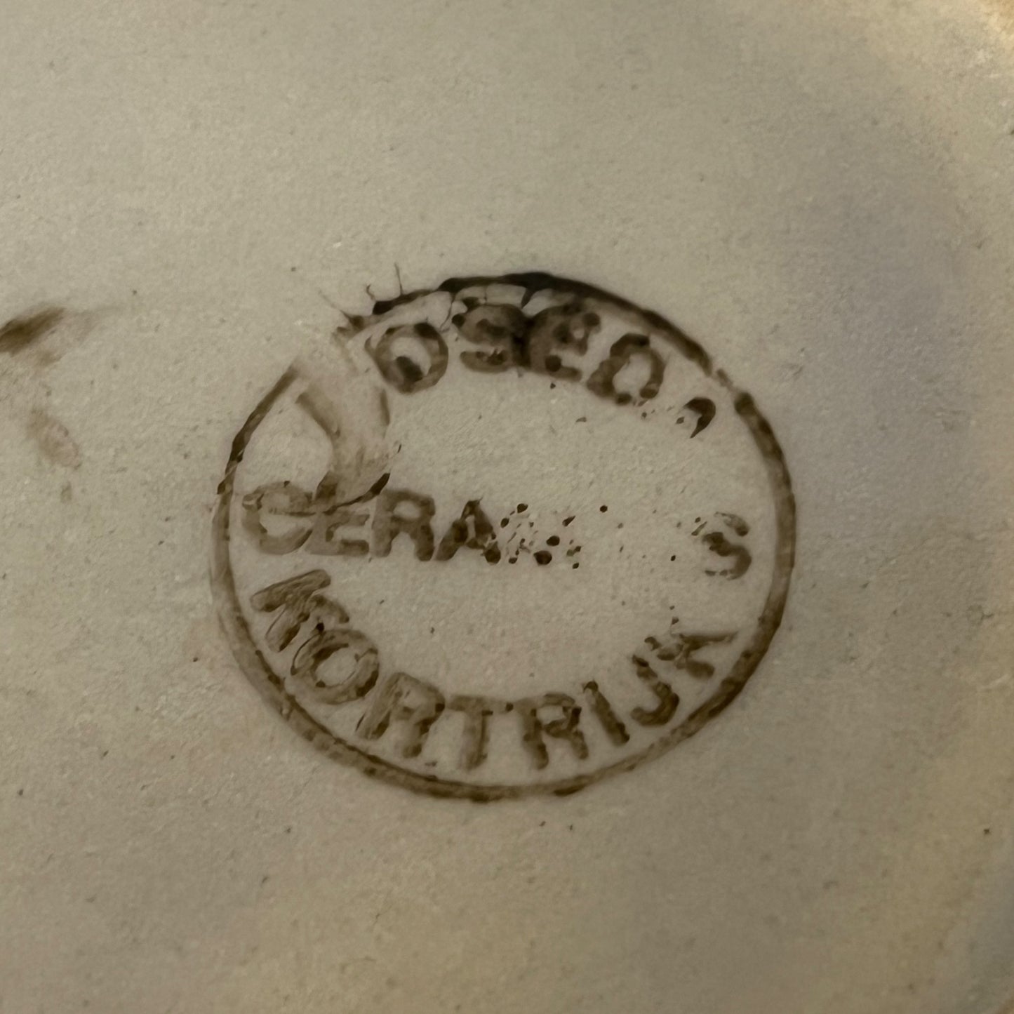 base view of a Belgian beer stein