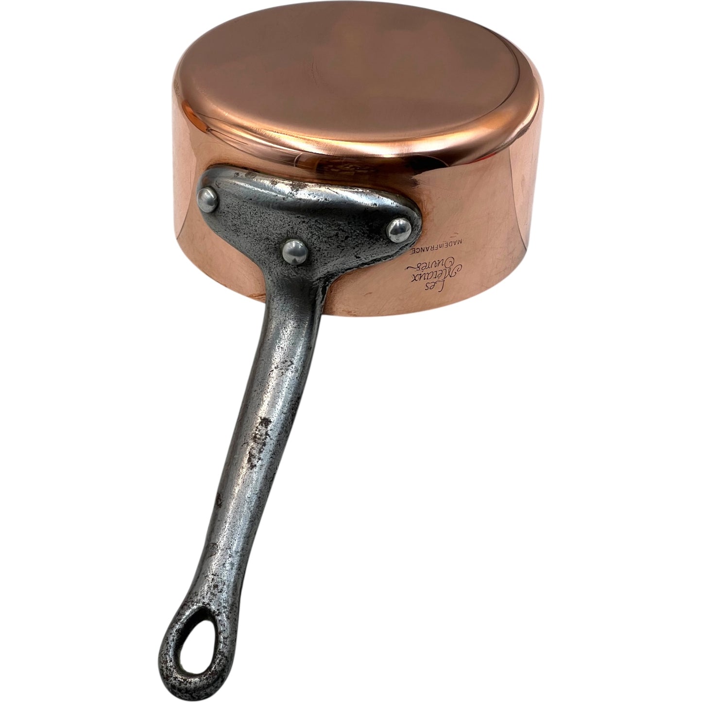 outside of French copper pan