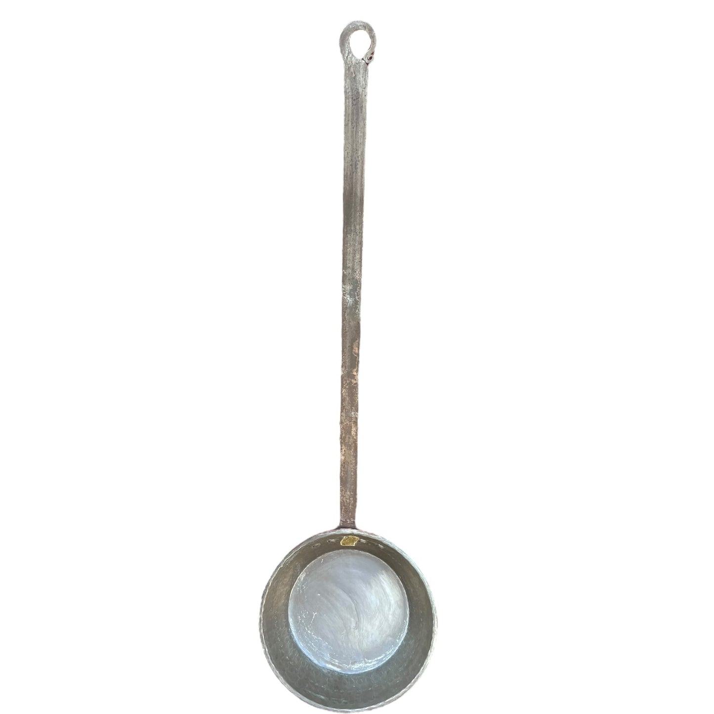 inside view of copper pan