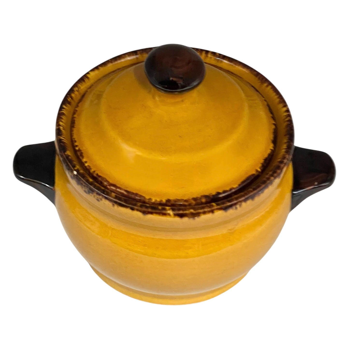 Vintage Bertine Porcelain Bowl with Lid