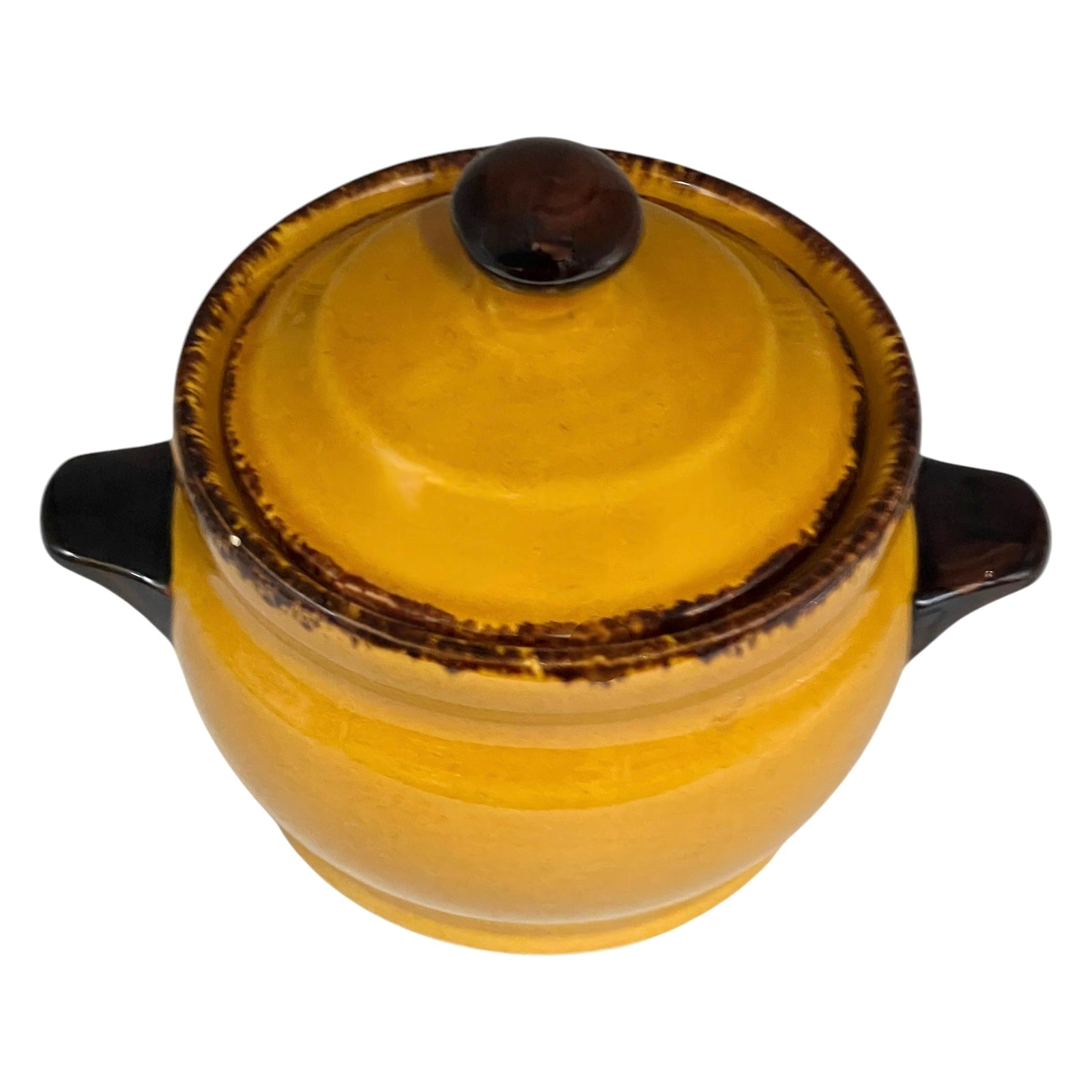 Vintage Bertine Porcelain Bowl with Lid