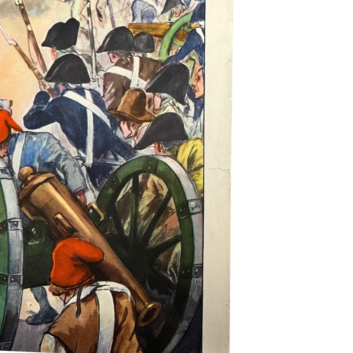 Vintage French Double Sided 1950s School Poster, La Marseillaise (P14)