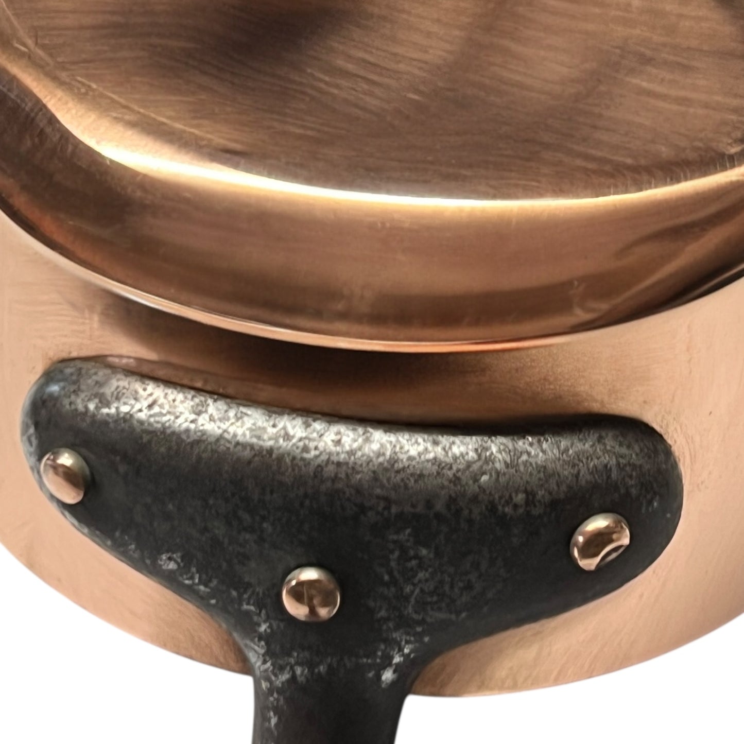 handle of copper pan