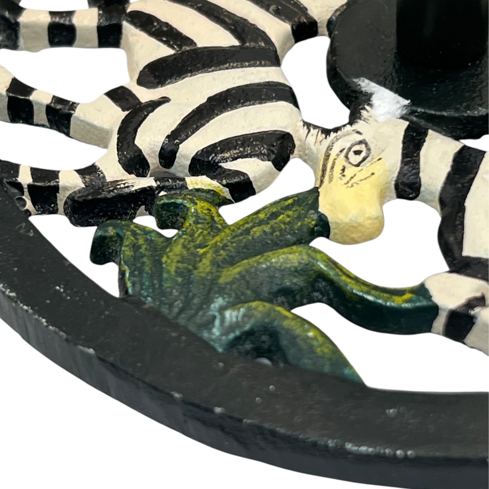 Cast Iron Zebra Kitchen Roll Holder & Serviette Holder, Country Kitchen