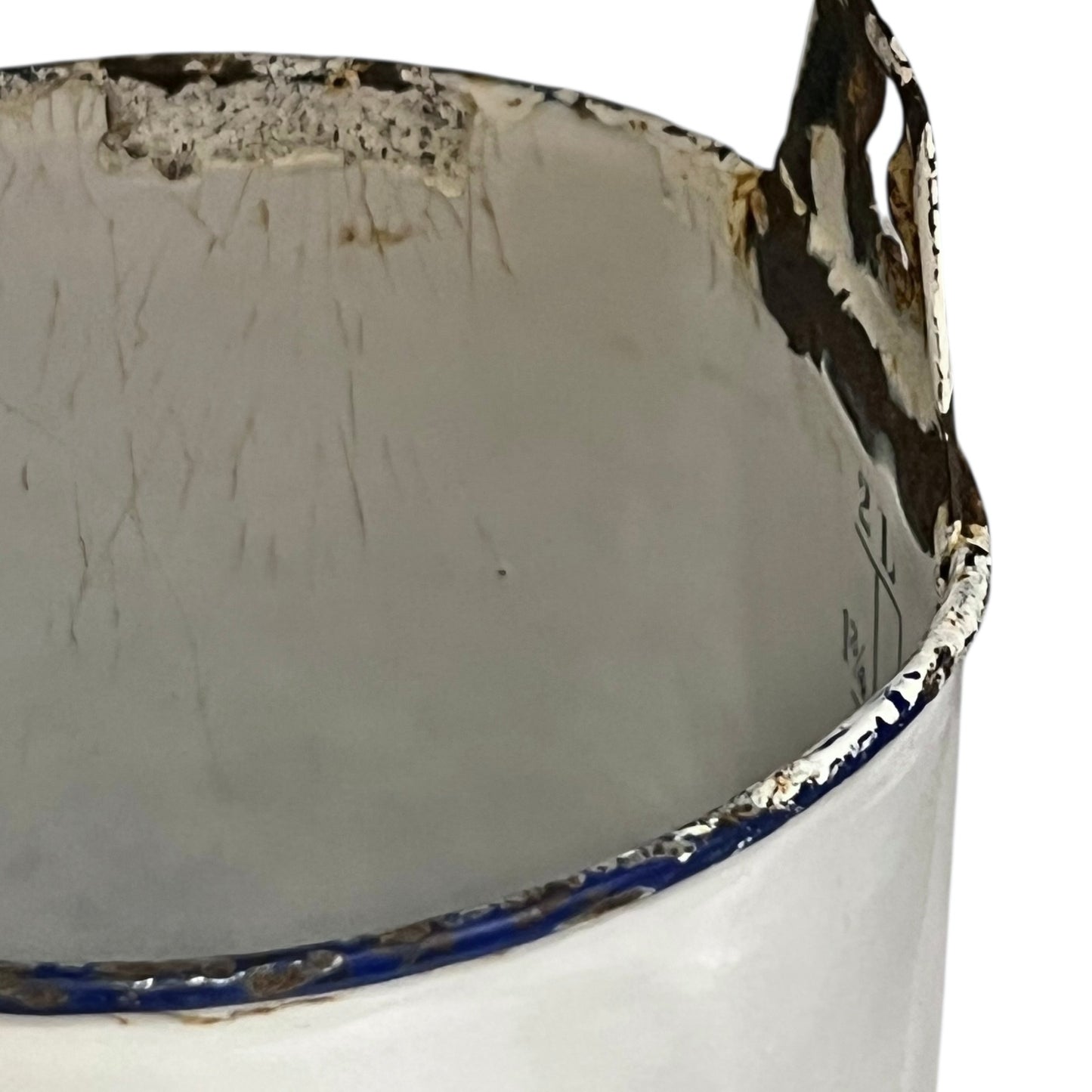close up image of vintage planter
