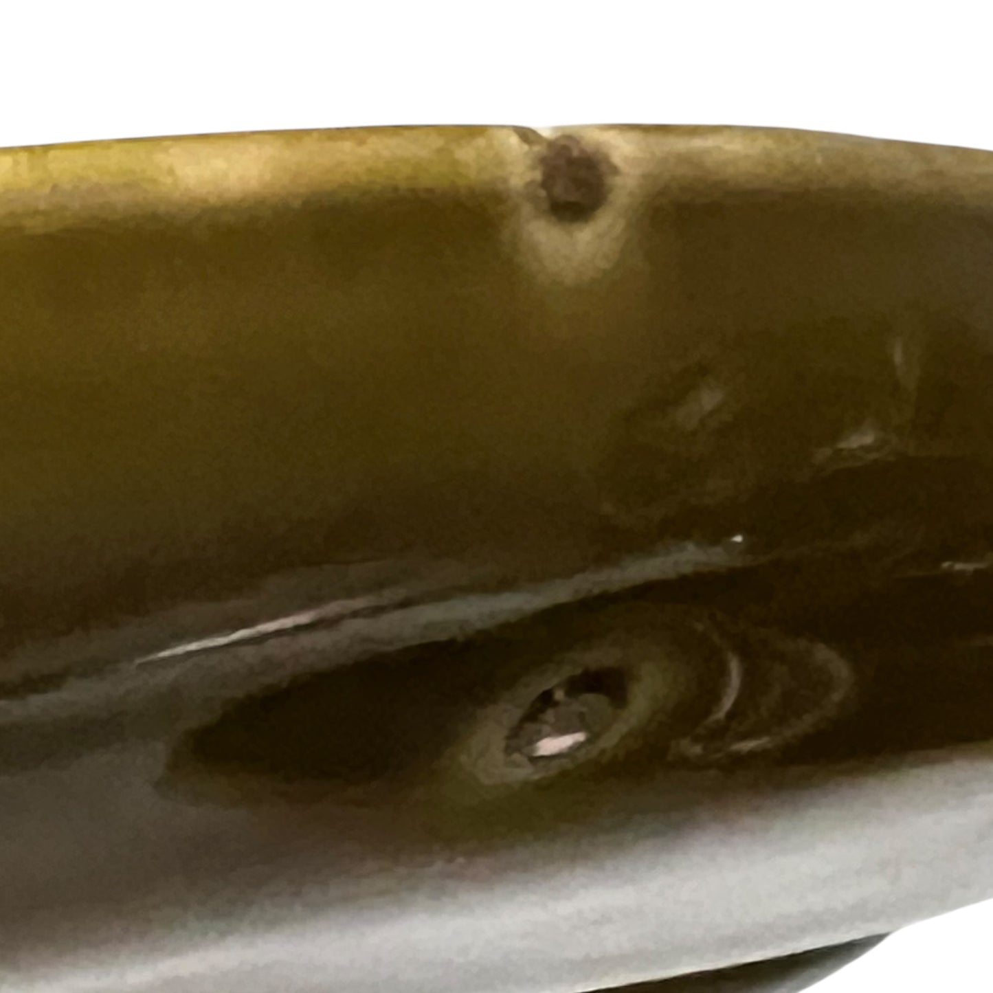 detail view on fondue plates