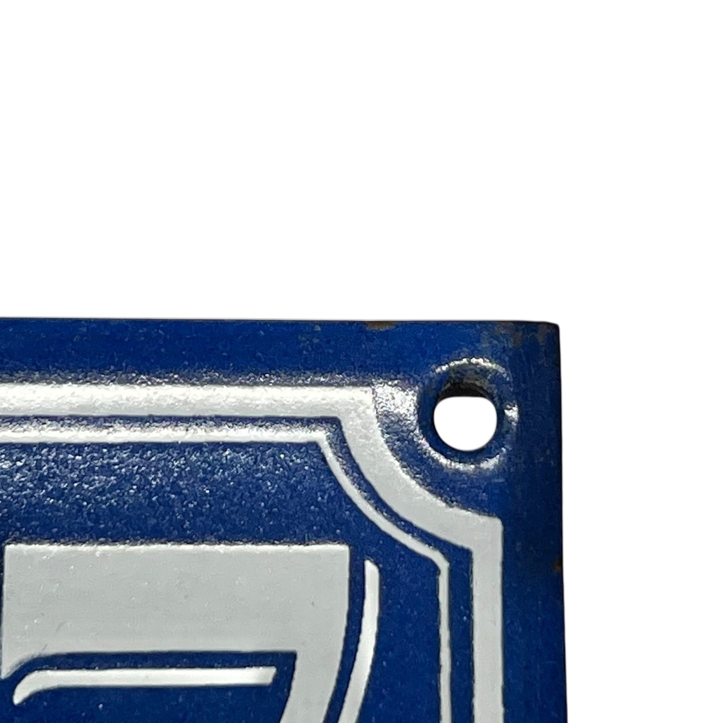 close up image of French door number
