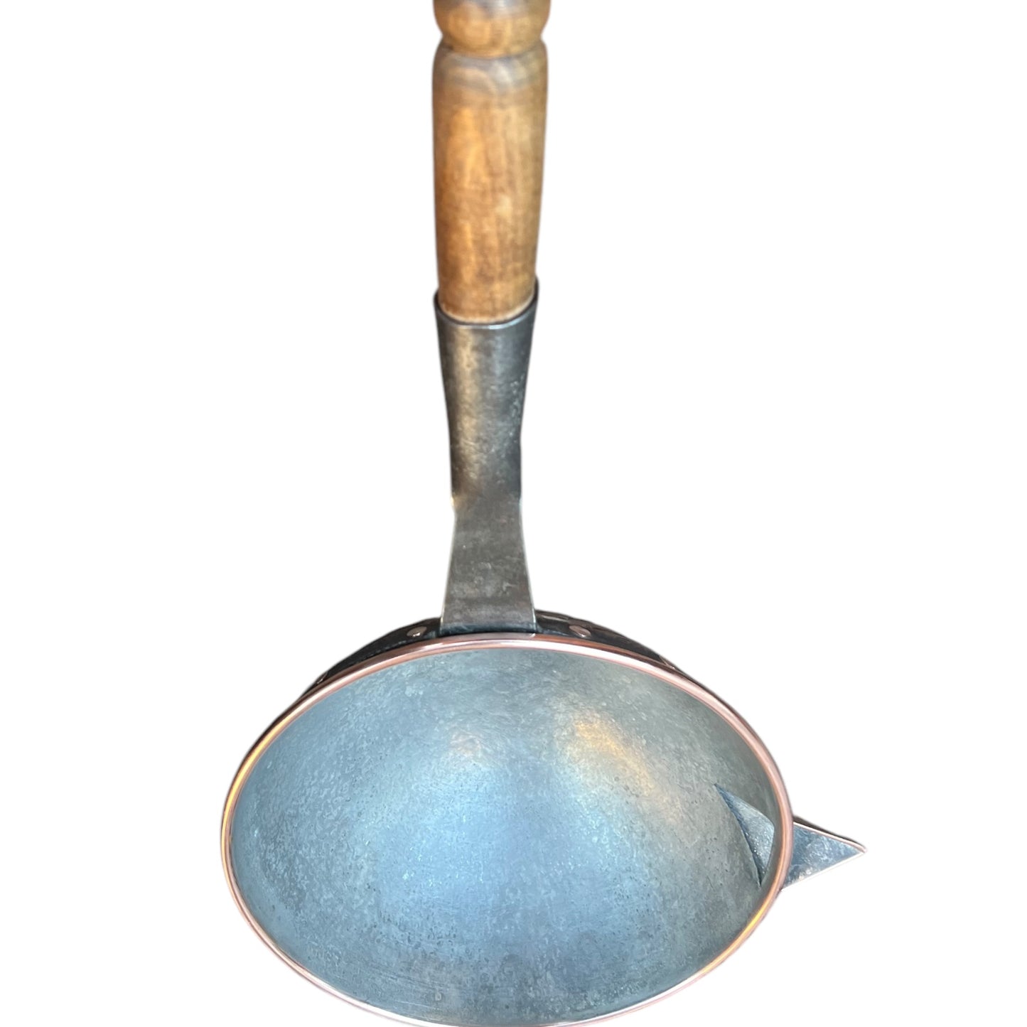 tin lined copper ladle