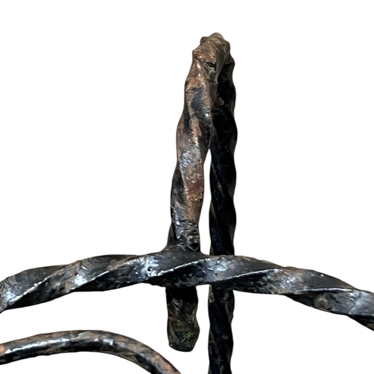 Vintage Retro Mid Century 50s 60s, French Wrought Iron Pot Plant Stand