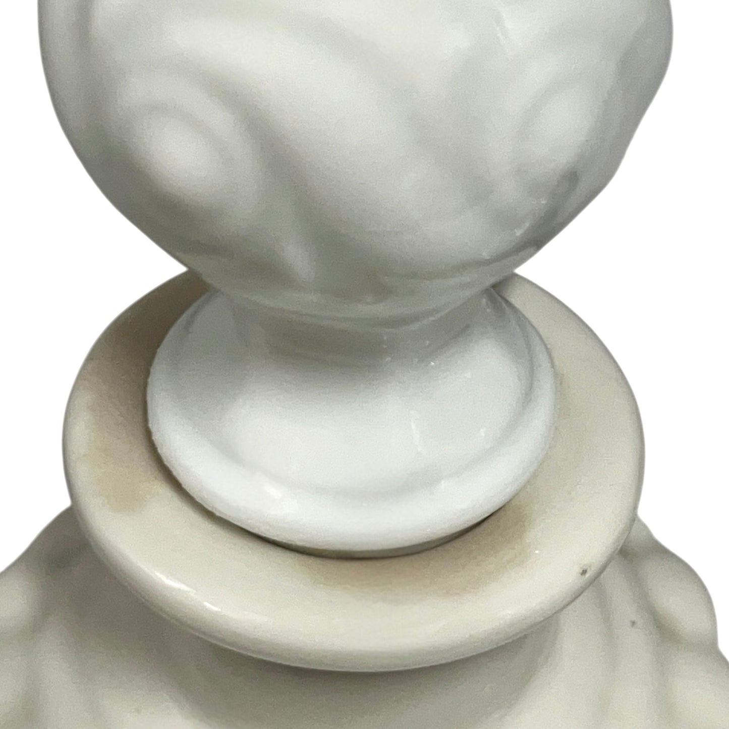 French Vintage Paris Porcelain Bathroom Accessories, Ceramic Lotion Bottles