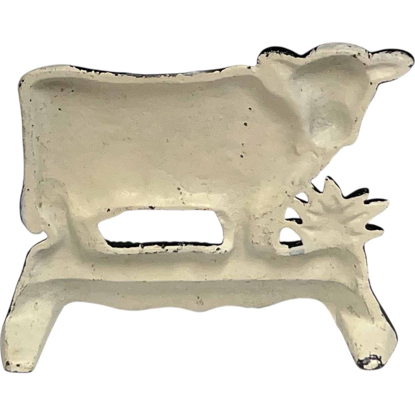back of cow doorstop