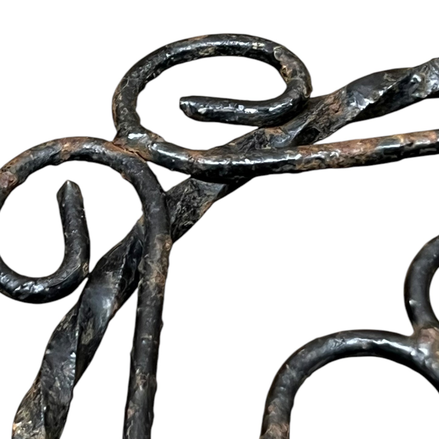 Vintage Retro Mid Century 50s 60s, French Wrought Iron Pot Plant Stand