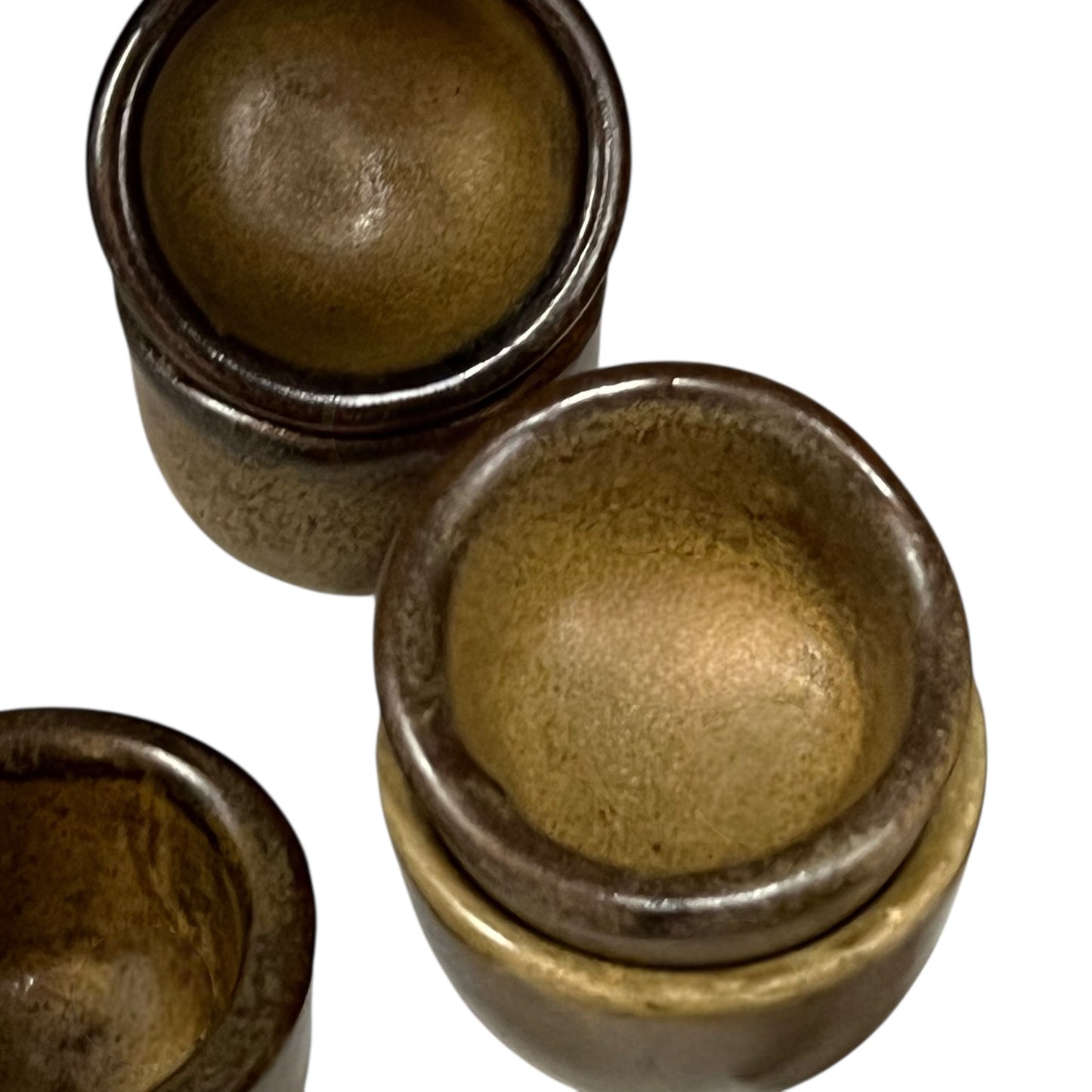 close up of snail pots