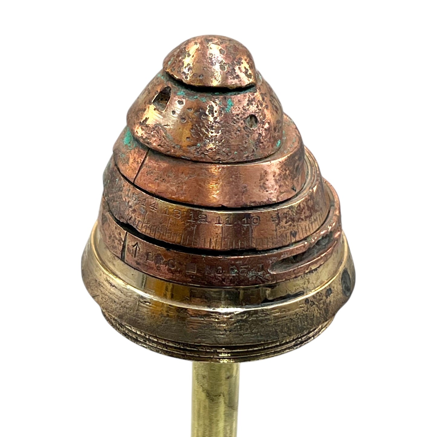 WW1 brass fuse head