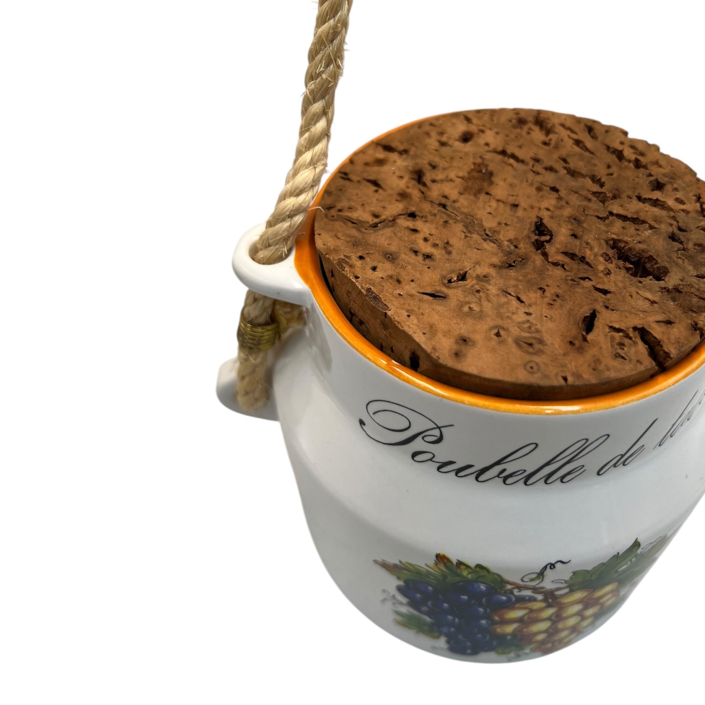 French 'Poubelle de Table', Farmhouse Chic, Retro Kitchen Table Bin