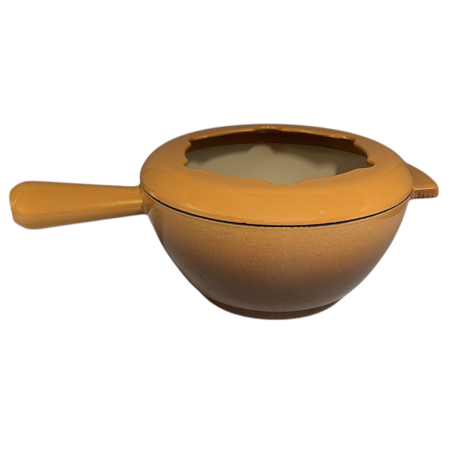 Le Creuset fondue pot