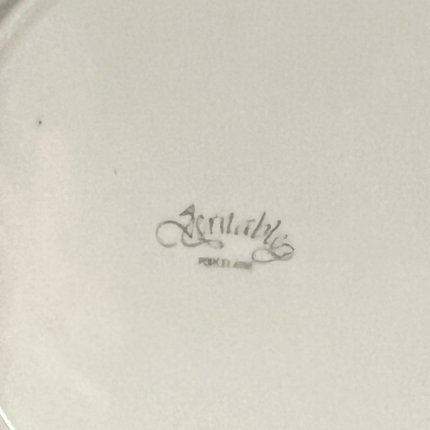 French Cheese Plates, Set of 6 with French Porcelain Les Fromages Plates