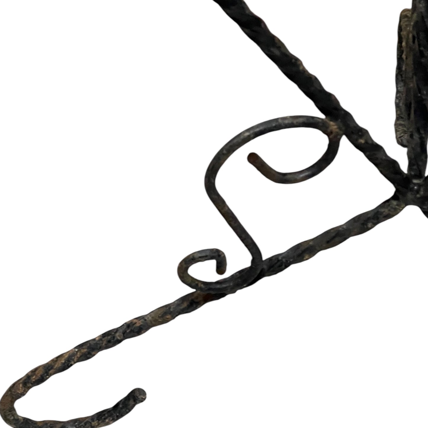 Vintage Retro Mid Century 50s 60s, French Wrought Iron Pot Plant Stand