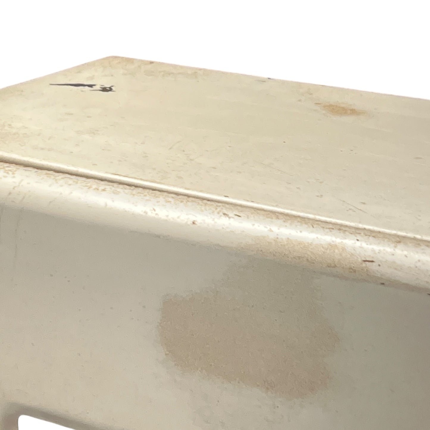 Close-up of a bathroom cabinet.