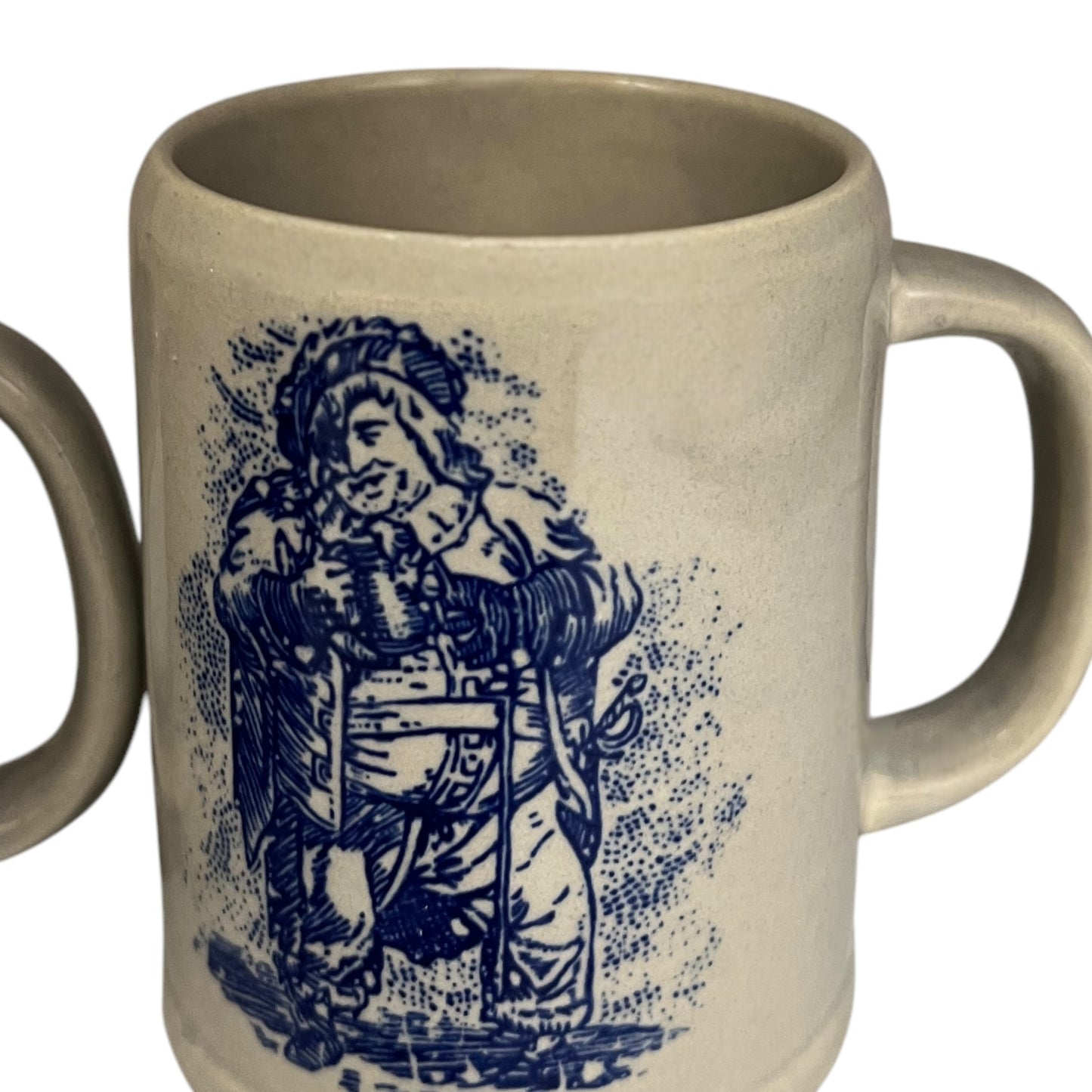 close up of beer stein