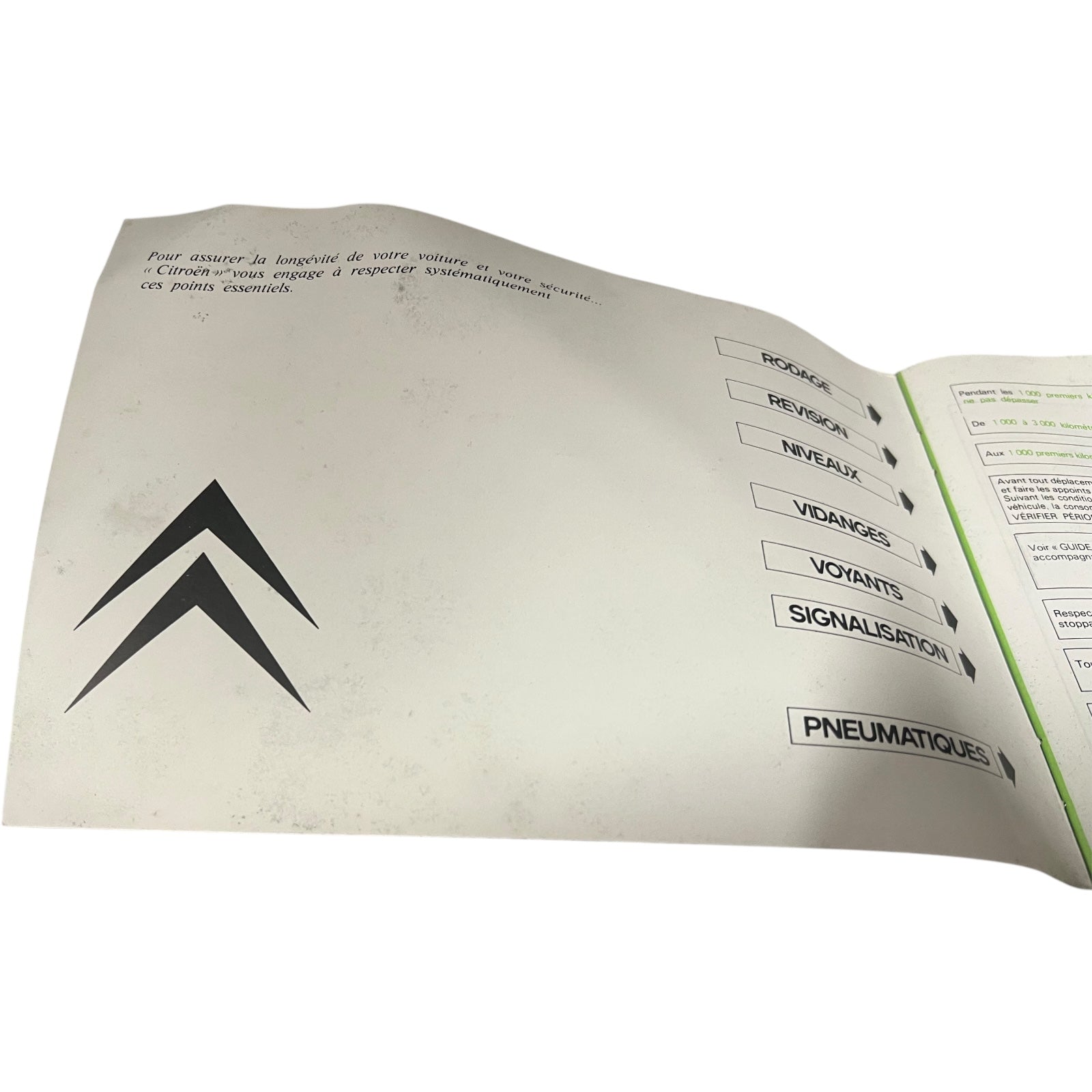 close inside image of service manual