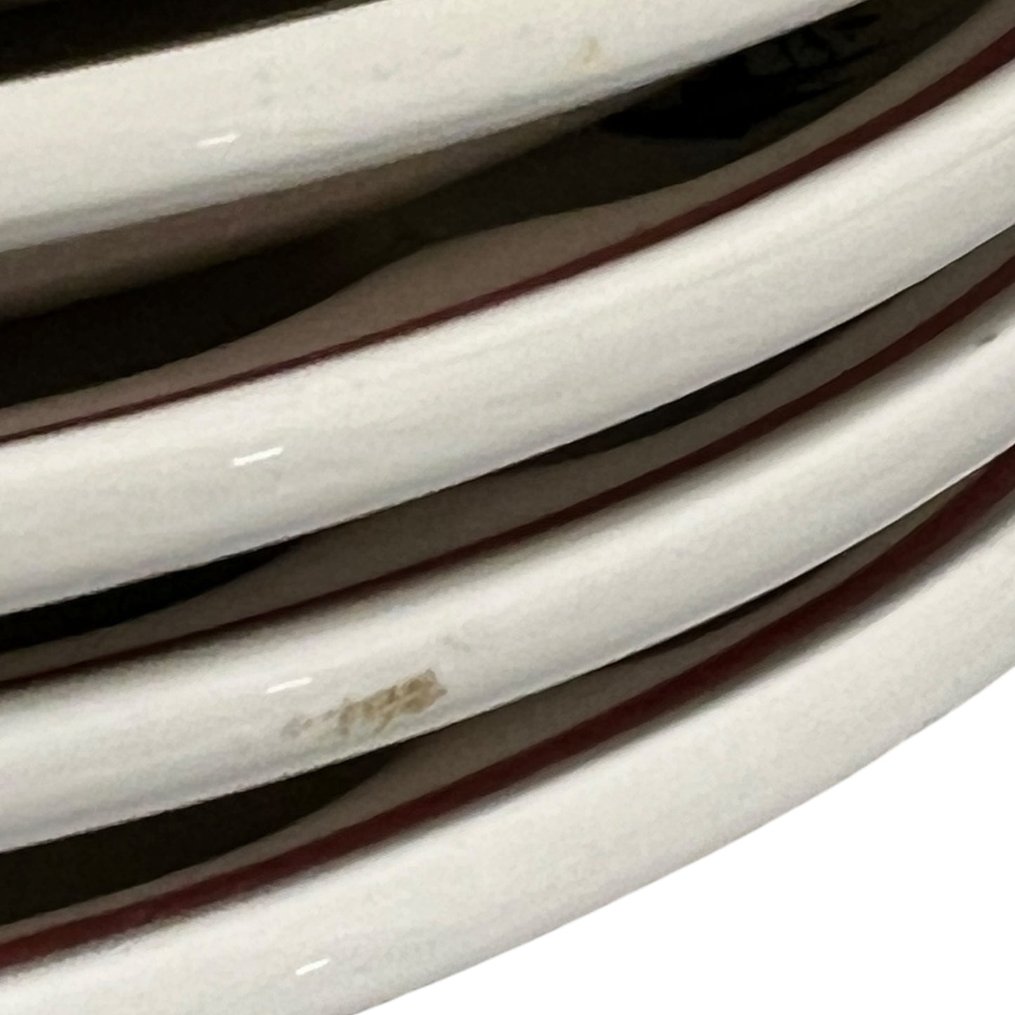 close up condition of Gien la fondue plate