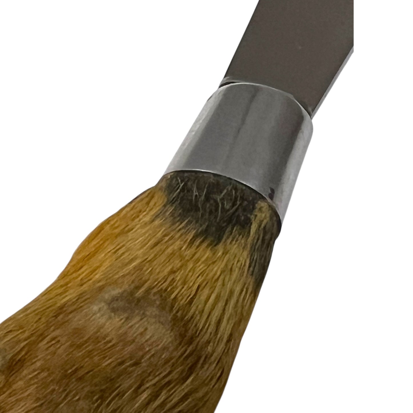 close up of cheese knife