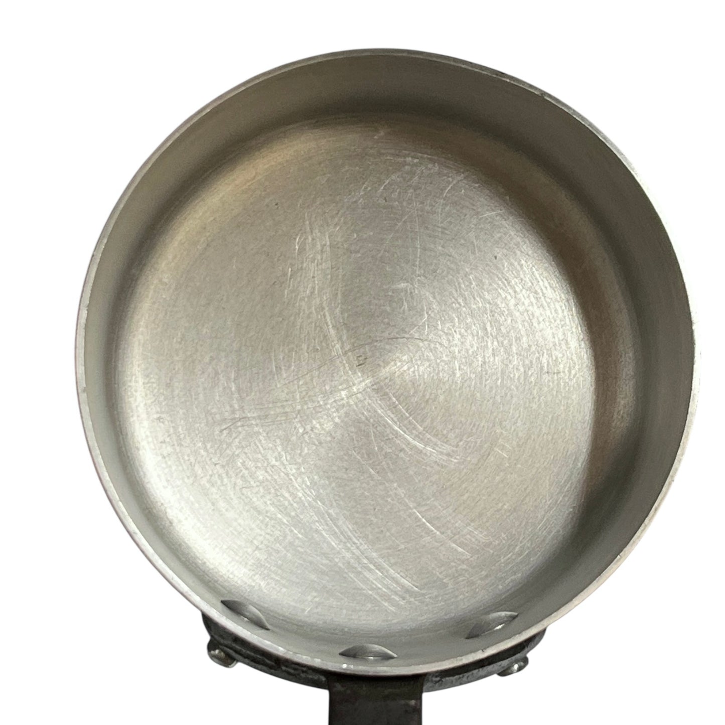 inside lining of French copper pan