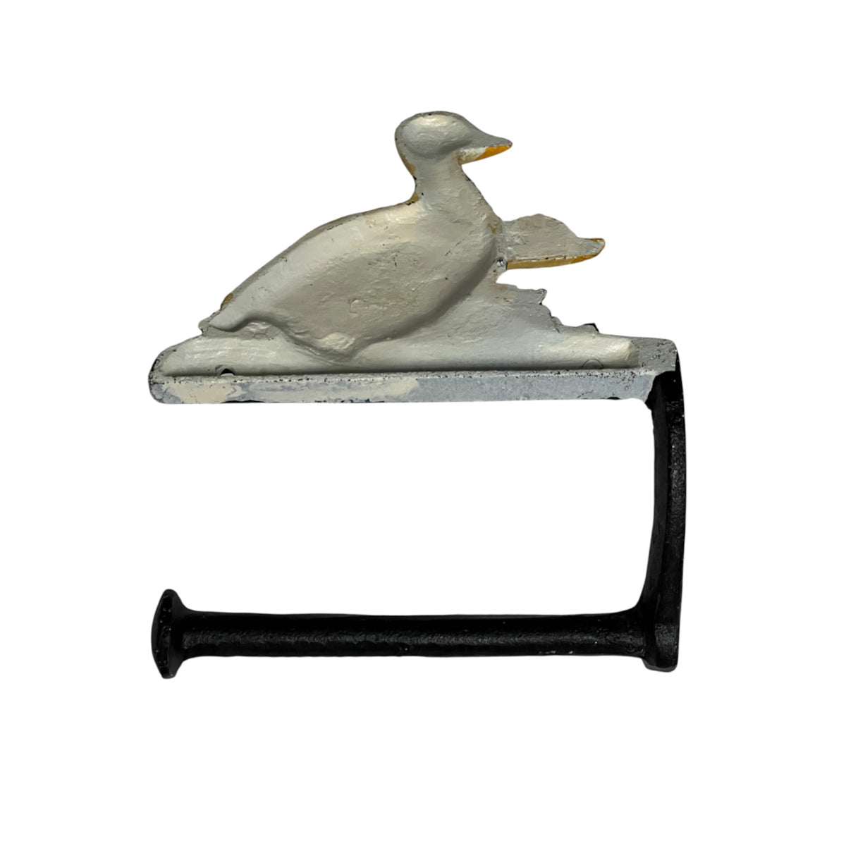 Cast Iron Goose Toilet Roll Holder | French Country Farmhouse Bathroom Decor