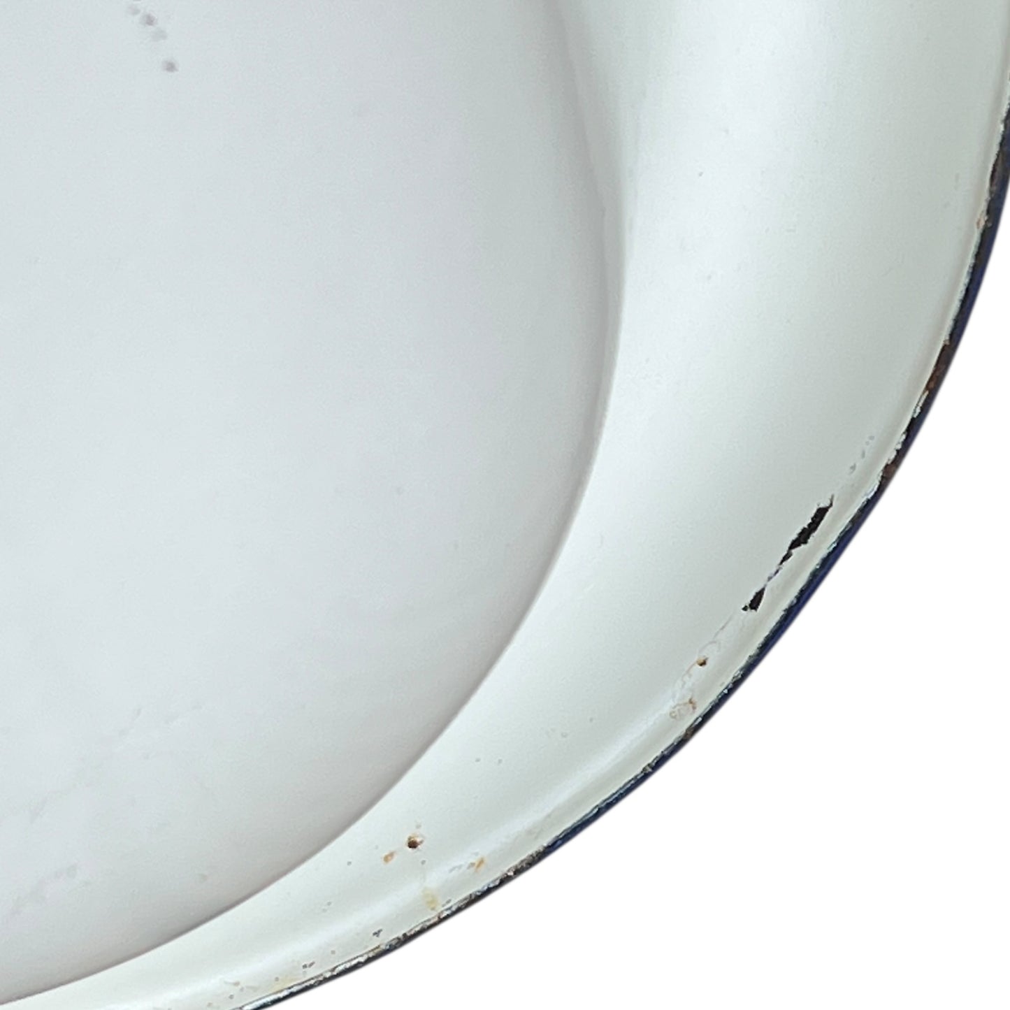 close up view of vintage baby bath