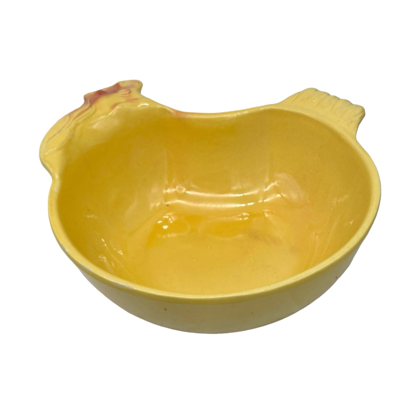 image French chicken shaped casserole or salad dish sold by All Things French Store