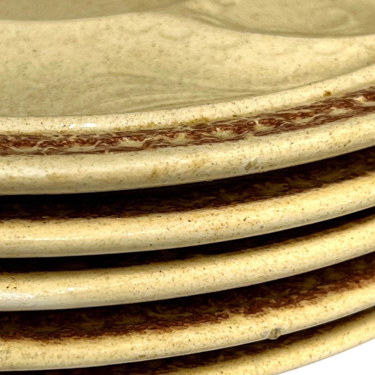 detail view of fondue plate